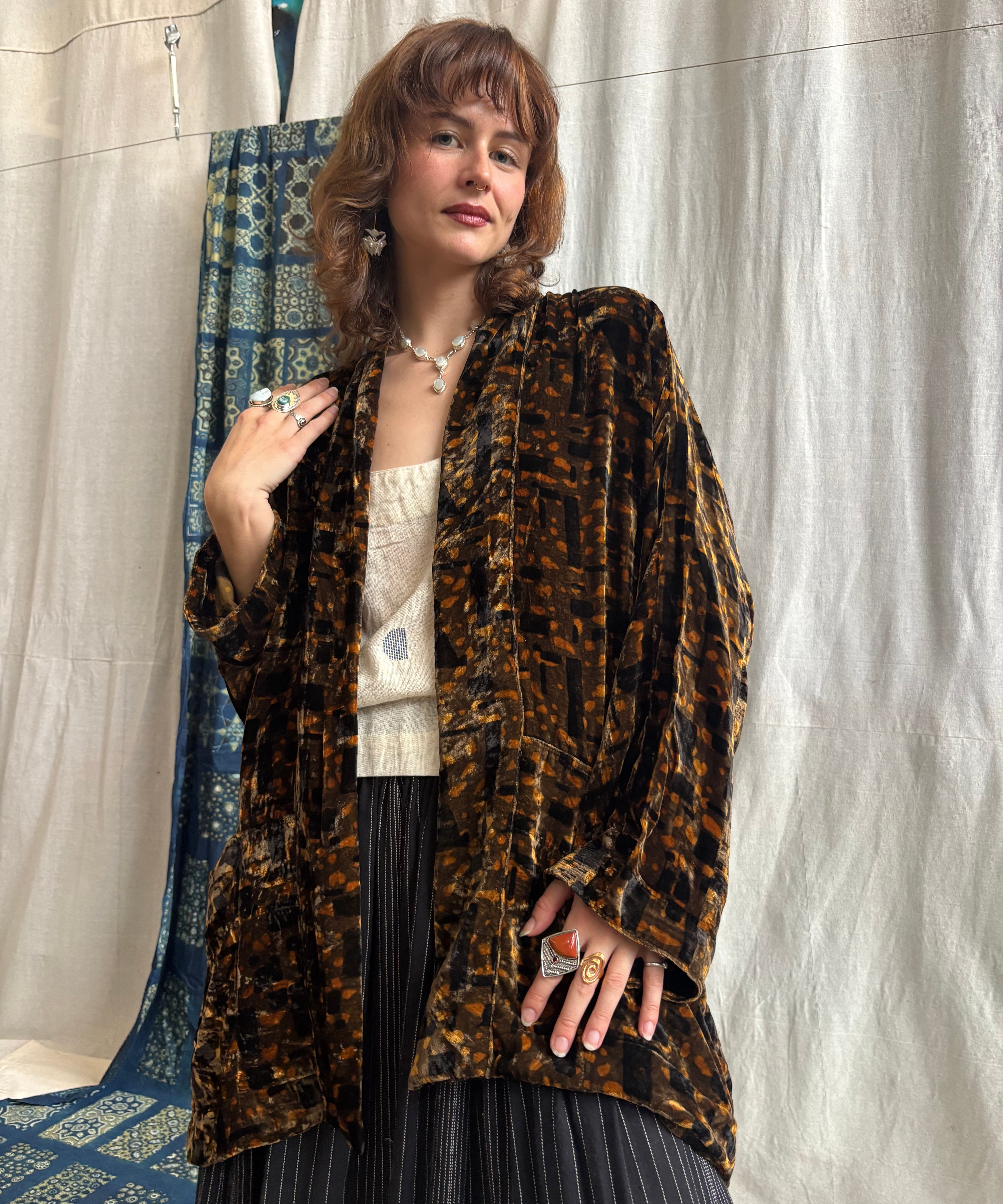 Velvet Kimono