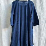 Hand Embroidered Flowers Dress