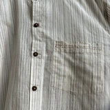 Men Banned Collar Short Shirt