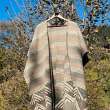 Indigo Weave Poncho