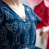 Ultimate Playdate Wrap Tie Dress