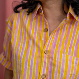 Short Sleeve Unisex Cotton Shirt