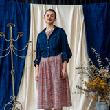 Cropped Shirt – Dark Indigo