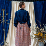 Cropped Shirt – Dark Indigo