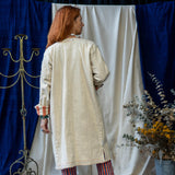 Reversible Coat – Coral Stripe