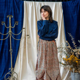 Cropped Shirt – Dark Indigo