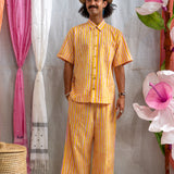 Short Sleeve Unisex Cotton Shirt