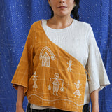 Kediya Style Tie-Up Top