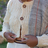 Crop Cable Cardigan