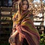 Marled Triangle Shawl