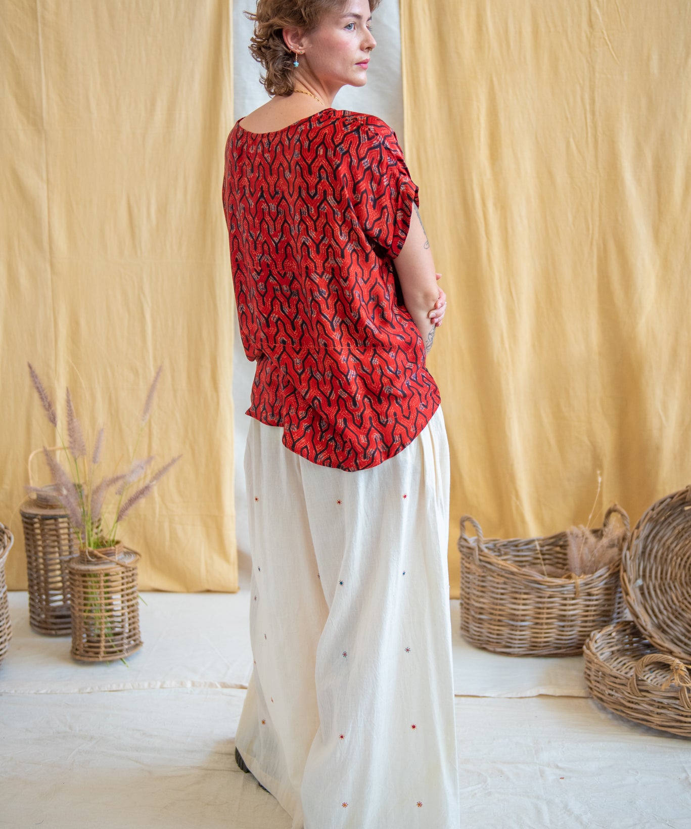 Mirror Wide Leg Pants