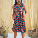 Ajrakh Shift Dress