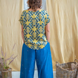 Ajrakh Short Sleeve Top