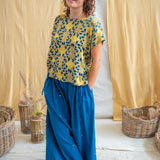 Ajrakh Short Sleeve Top