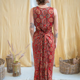 Ajrakh Wrap Dress