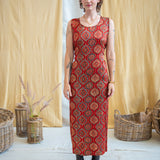Ajrakh Wrap Dress