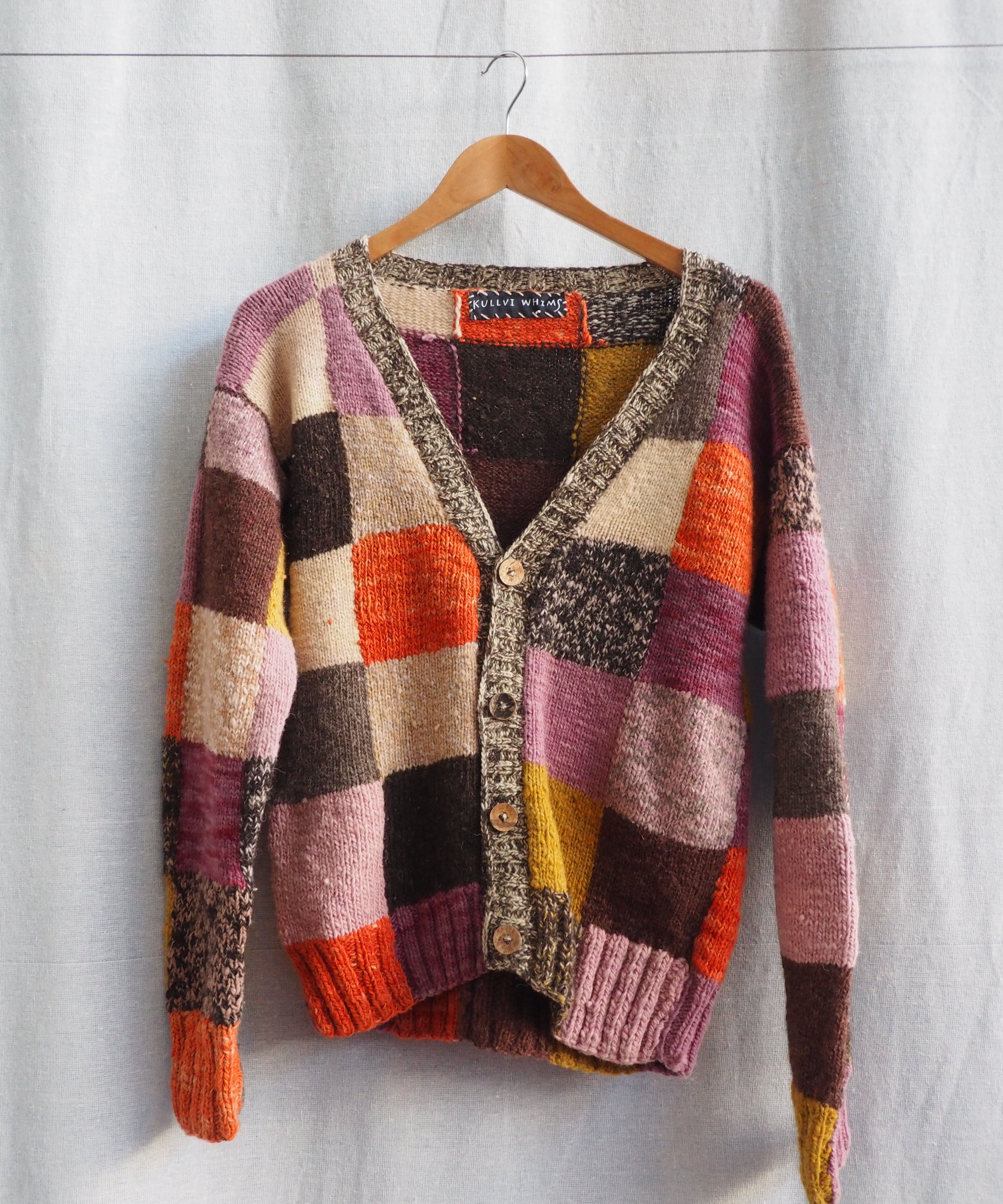 Mosaic Patchwork Cardigan