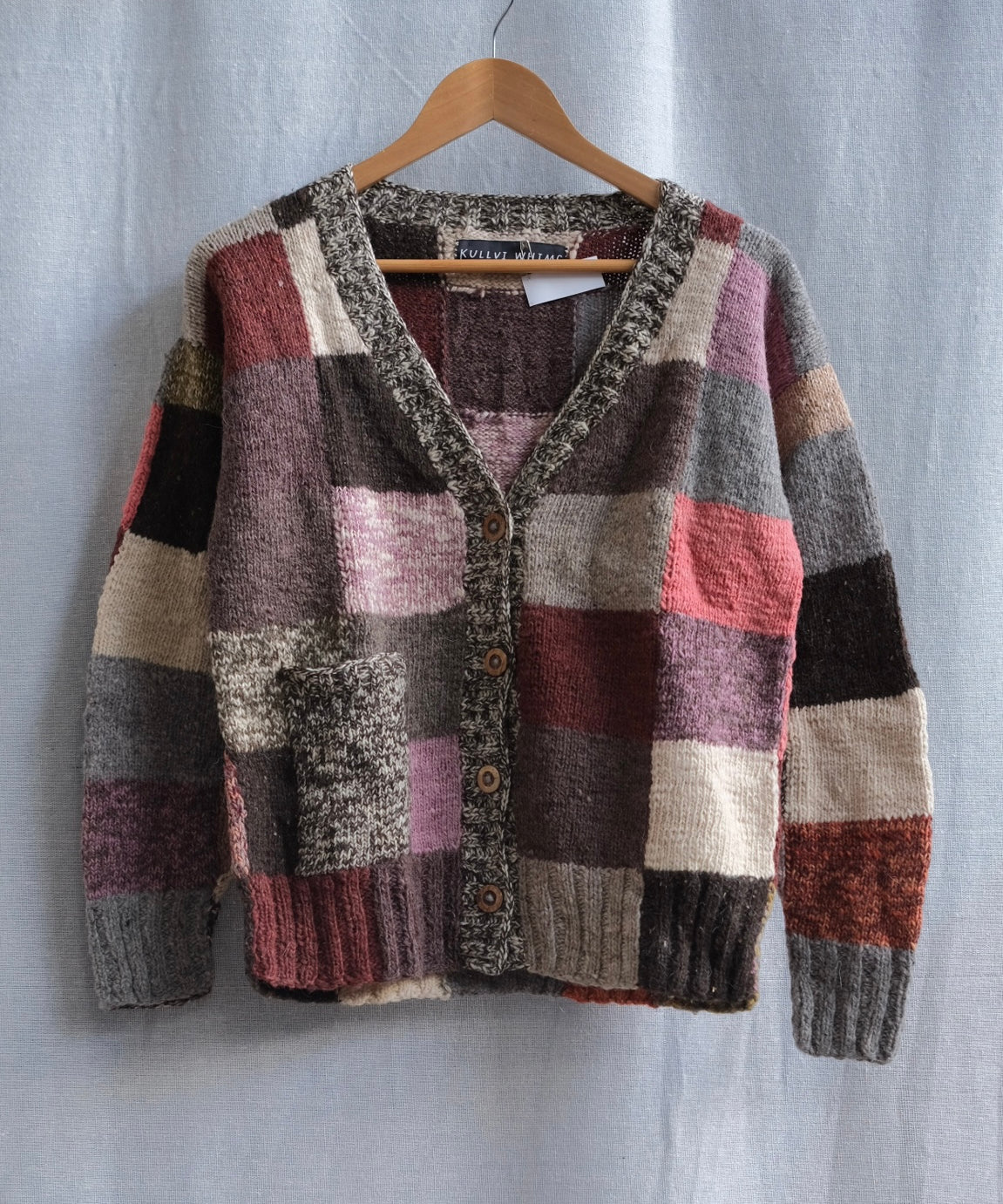 Mosaic Patchwork Cardigan