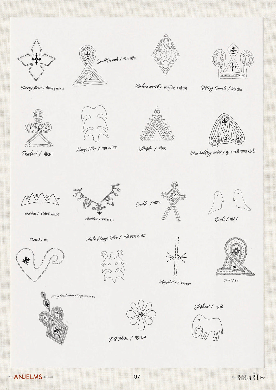 Collection of various jewelry designs on a white background