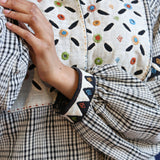 Embroidered Wide Yoke Shirt