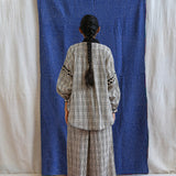 Embroidered Wide Yoke Shirt