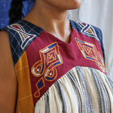 Panelled Pleated Dress