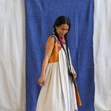 Panelled Pleated Dress