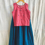 Hand embroidered Girl Set