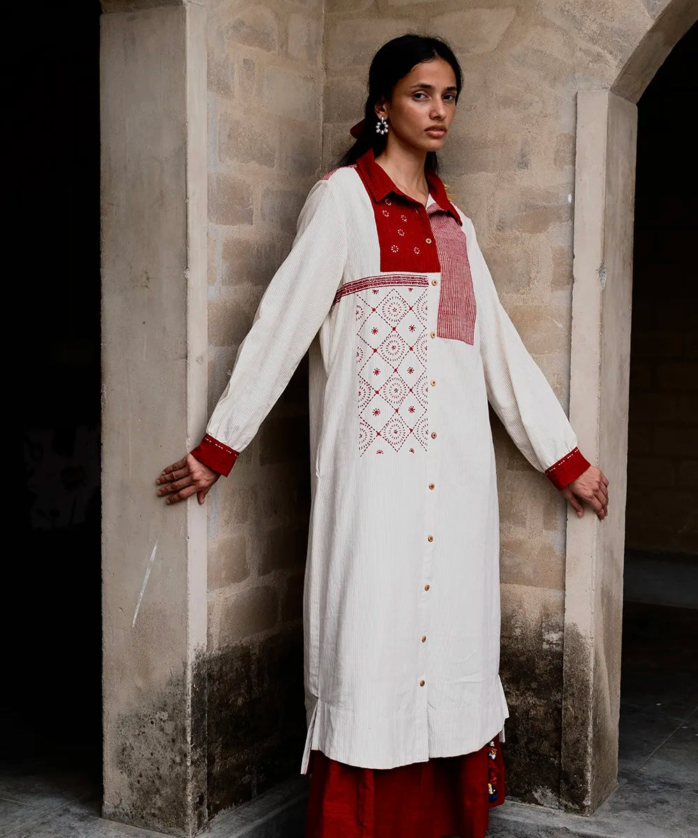 Asymmetrical Shirt Dress