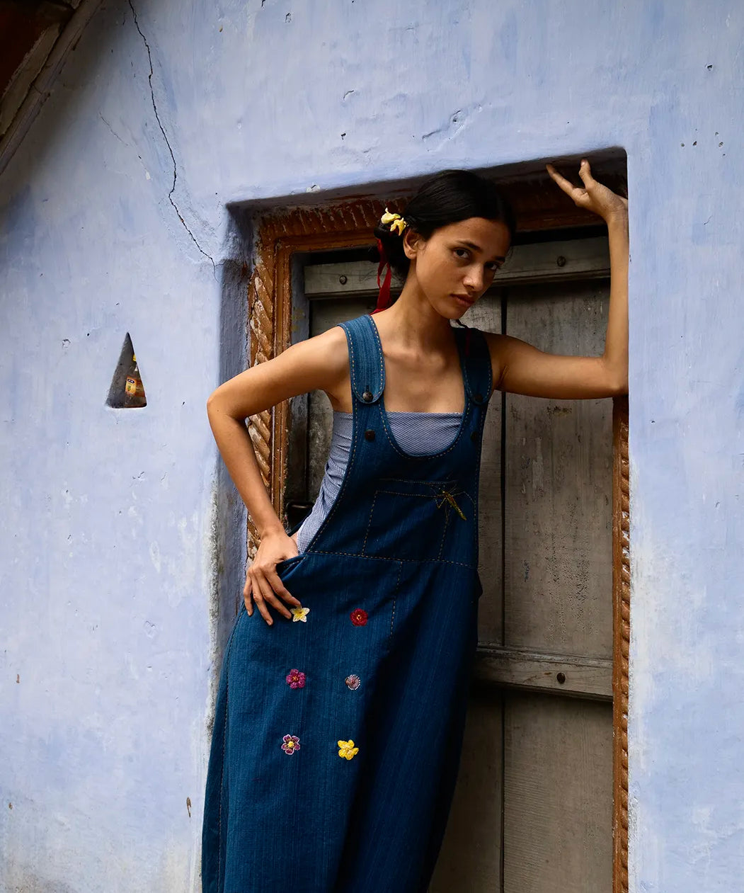 Drop Crotch Overalls