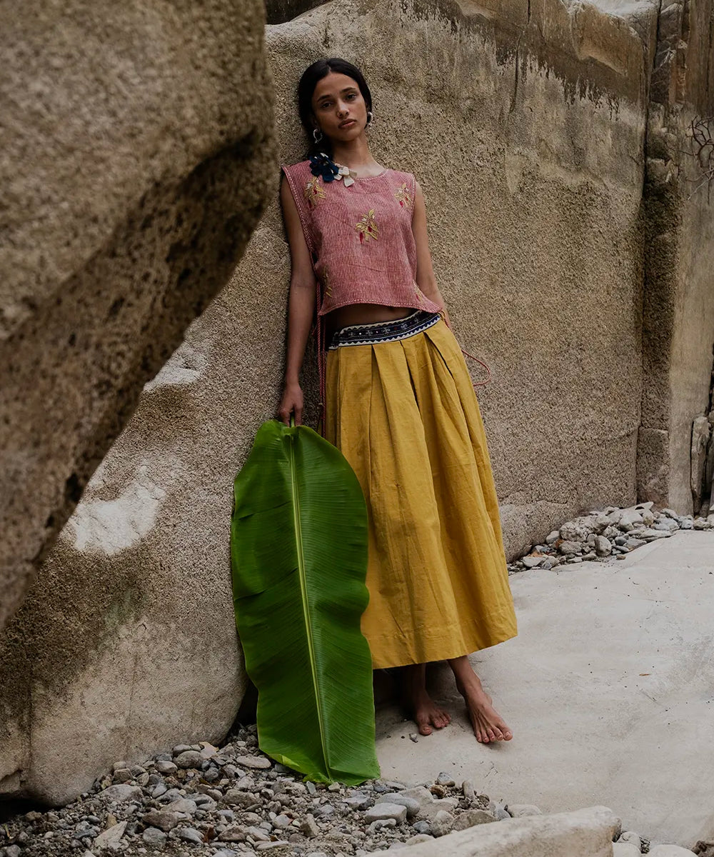 Pleated Skirt