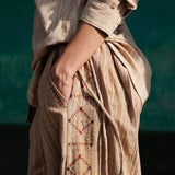 Side Panelled Flared Pants