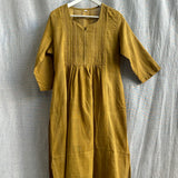 Hand Embroidered Flowers Dress