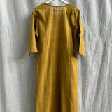 Hand Embroidered Flowers Dress