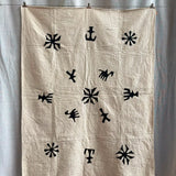 Hand Embroidered Rabari Contrast Quilt