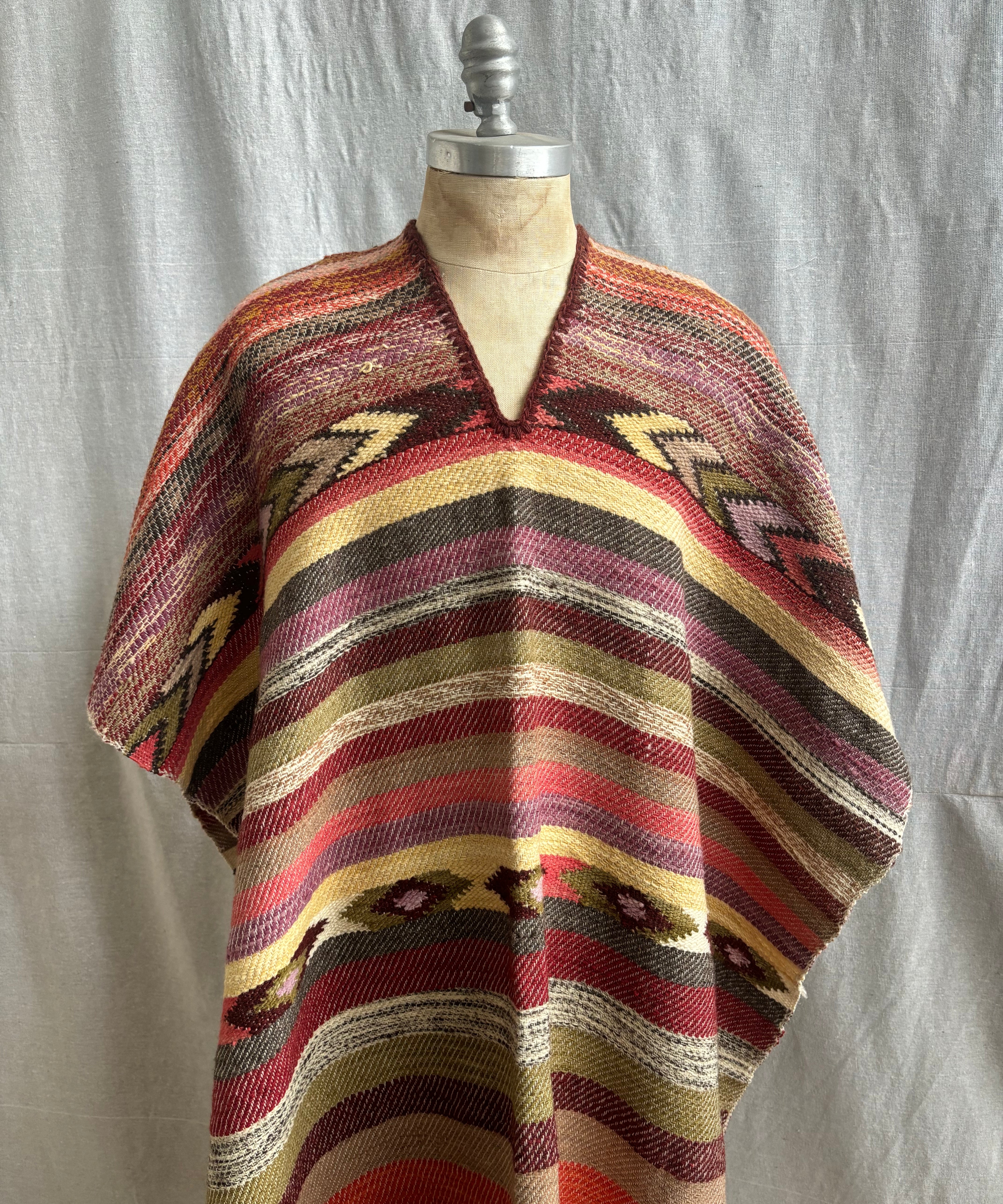 Rainbow Poncho
