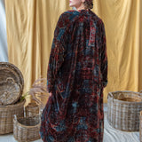 Velvet Long Coat