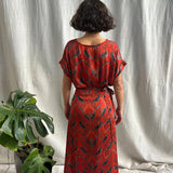 Ajrakh Maxi Wrap Skirt