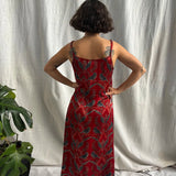 Ajrakh Slip Dress