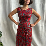 Ajrakh Wrap Dress