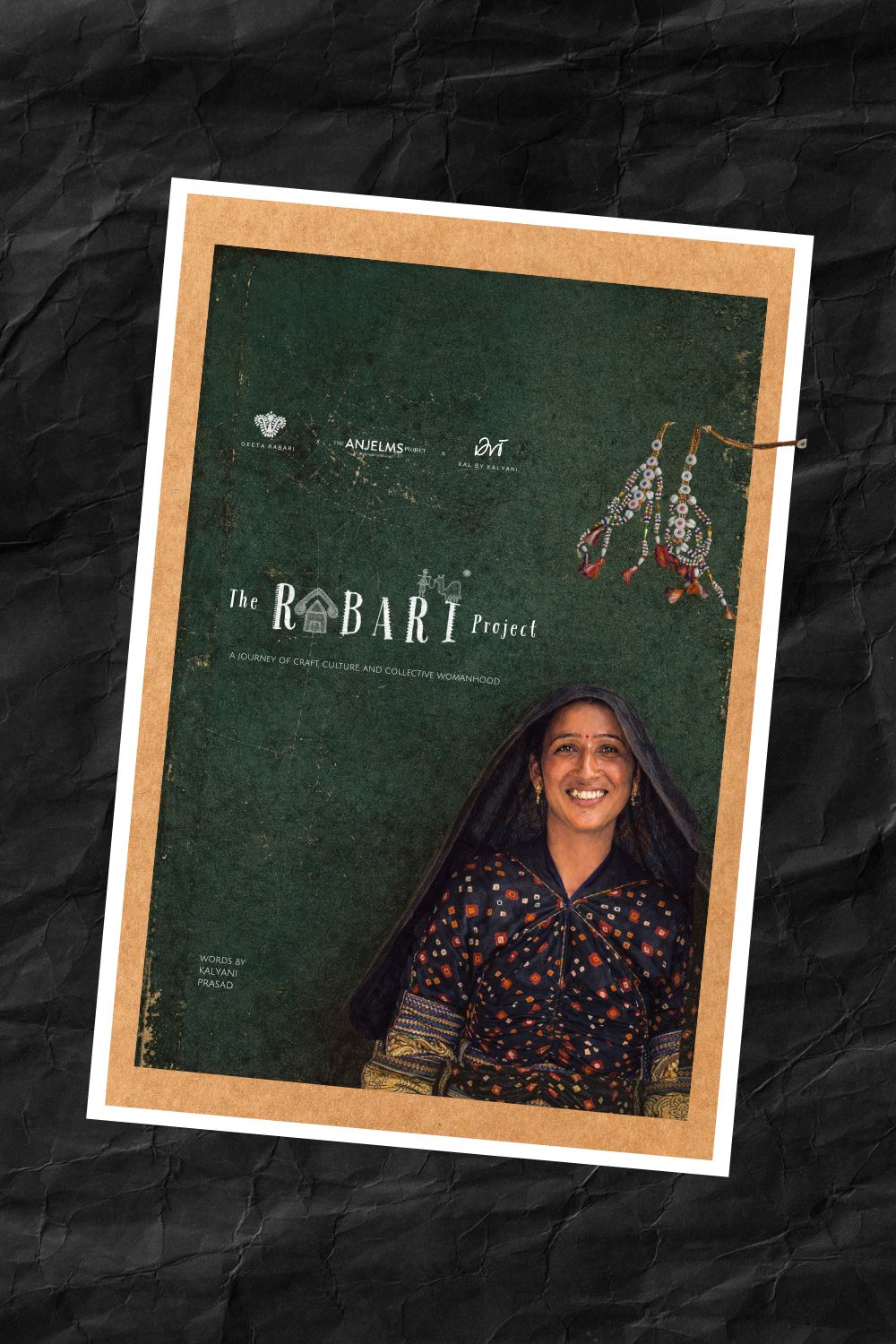 Poster with a woman's portrait and 'The Robart Project' text on a dark background