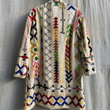 Hand Embroidered Coat