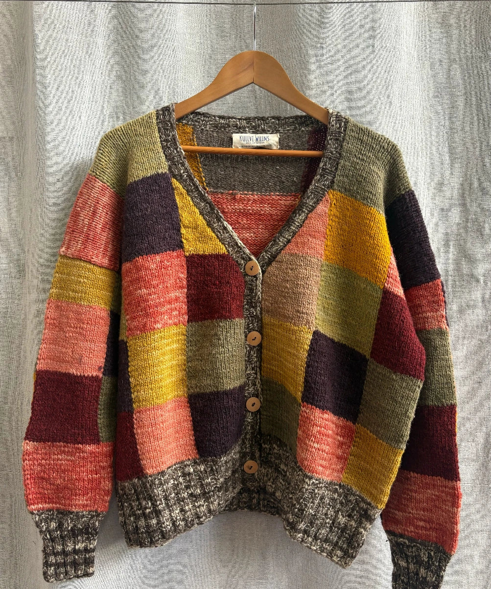 Mosaic Patchwork Cardigan