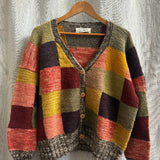 Mosaic Patchwork Cardigan