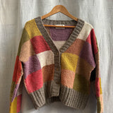 Mosaic Patchwork Cardigan