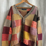 Mosaic Patchwork Cardigan