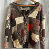 Mosaic Patchwork Cardigan