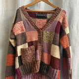 Mosaic Patchwork Cardigan