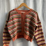 Multi Stripe Cardigan