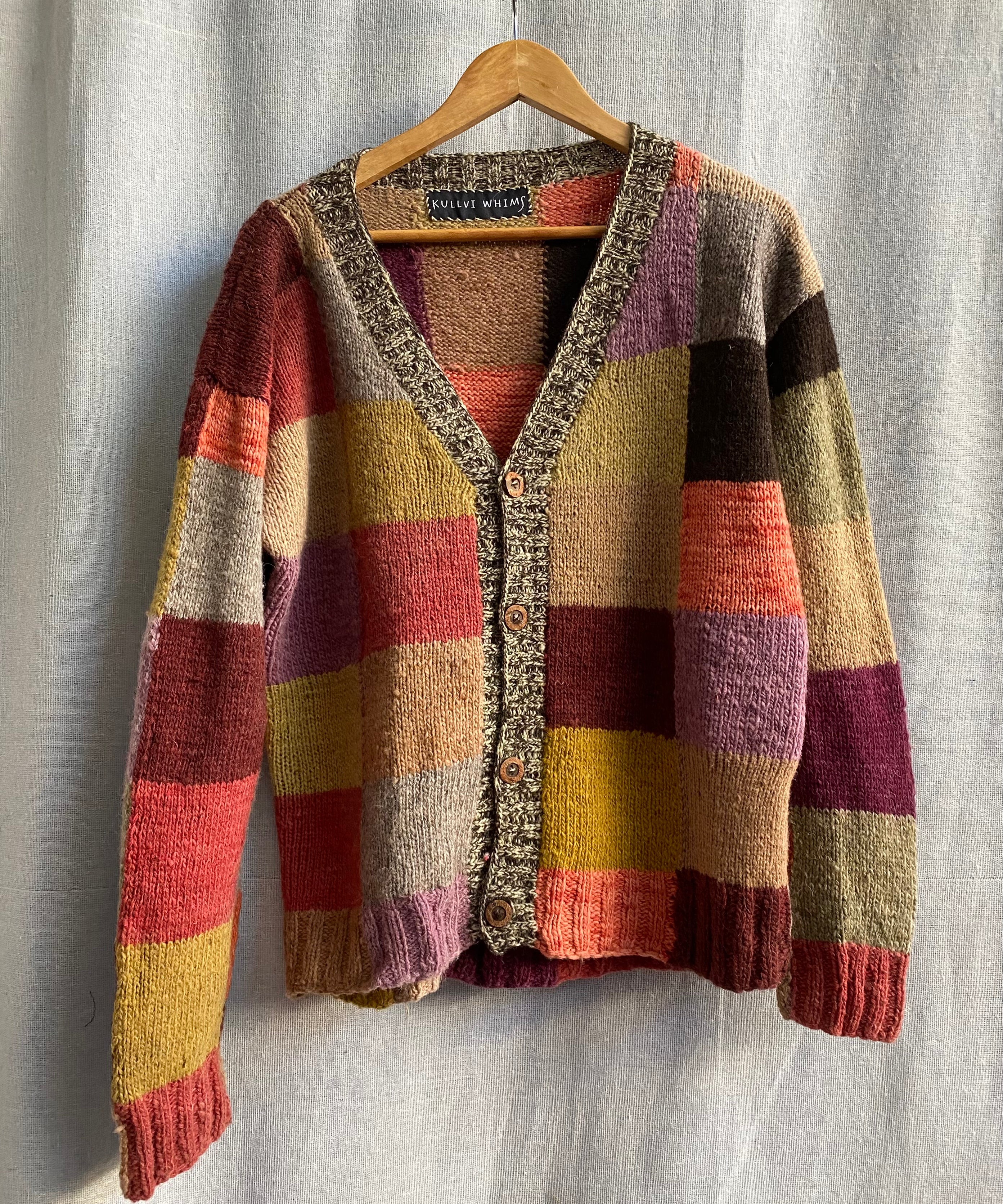 Mosaic Patchwork Cardigan